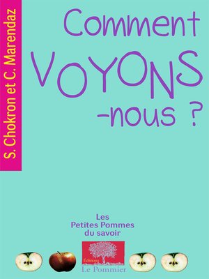 cover image of Comment voyons-nous ?